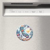 カリフォルニア自然冬 マグネット (インサイチュ (食洗機))