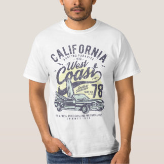 カリフォルニア西海岸のサーフィンの楽園78のヴィンテージ Tシャツ