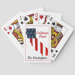 カリフォルニア誇りを持った州アメリカ国旗の水色 トランプ