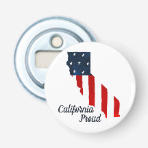 カリフォルニア誇りを持った州愛国的な水彩米国国旗