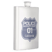 カリフォルニア警察部シールド01 フラスク (右)