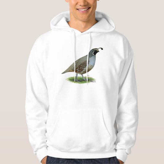 カリフォルニア谷のウズラ パーカ (正面)