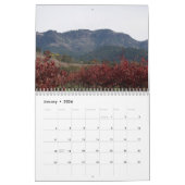 カリフォルニア農場およびブドウ園の国 カレンダー (1月 2026)