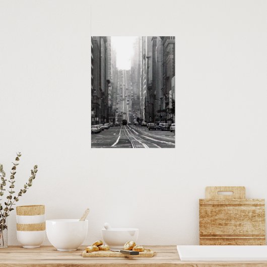 カリフォルニア通りサンフランシスコサーカ1964 ポスター (キッチン)