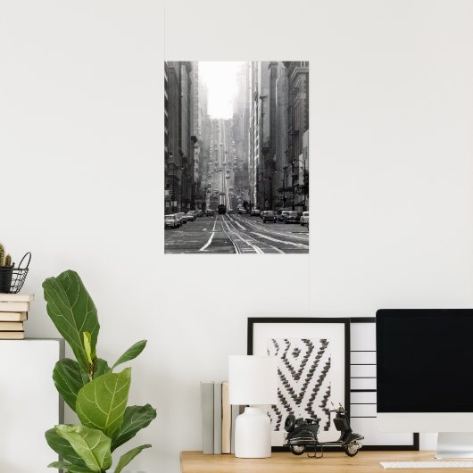 カリフォルニア通りサンフランシスコサーカ1964 ポスター (ホームオフィス)