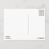 カリフォルニア金ゴールドラッシュ ポストカード (裏面)