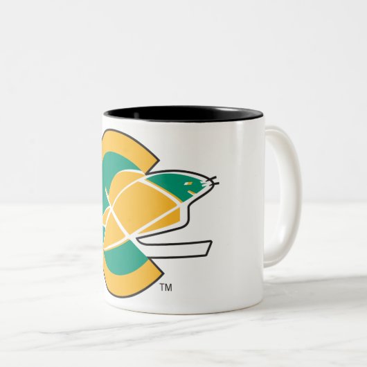 カリフォルニア金シールのマグ ツートーンマグカップ (正面右)