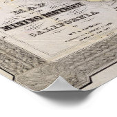 カリフォルニア鉱業地区 ポスター (角)