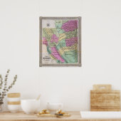 カリフォルニア鉱業地区 ポスター (キッチン)