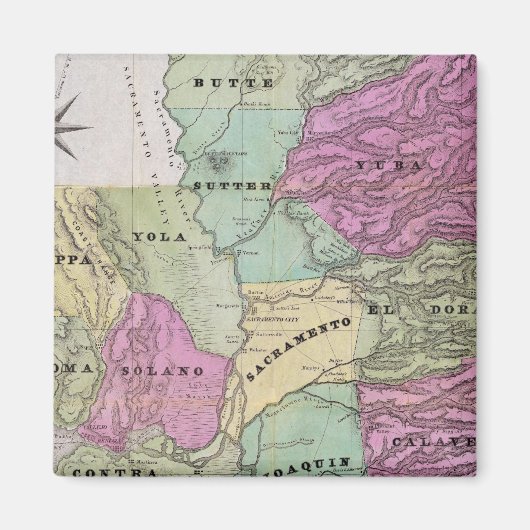 カリフォルニア鉱業地区 マグネット (正面)