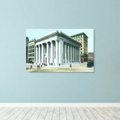 カリフォルニア銀行の外観 キャンバスプリント (インサイチュ (ウッドフロア))