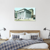 カリフォルニア銀行の外観 キャンバスプリント (インサイチュ (寝室))