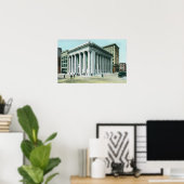 カリフォルニア銀行の外観 ポスター (ホームオフィス)