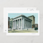 カリフォルニア銀行の外観 ポストカード (正面/裏面)