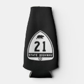 カリフォルニア高速道路21ウォルナットクリークボトル ボトルクーラー (正面)