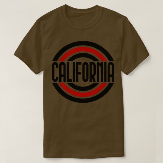 カリフォルニア10 Tシャツ (デザイン正面)