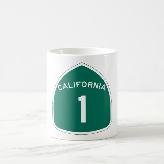 「カリフォルニア1」 コーヒーマグカップ (中央)