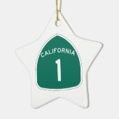 カリフォルニア1 セラミックオーナメント (左)