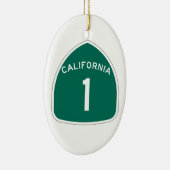 カリフォルニア1 セラミックオーナメント (右)