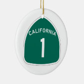 カリフォルニア1 セラミックオーナメント (右)