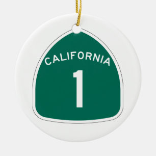 カリフォルニア1 セラミックオーナメント