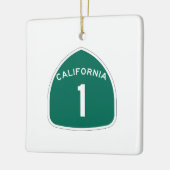 カリフォルニア1 セラミックオーナメント (左)