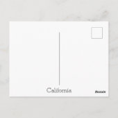 カリフォルニア2020 ポストカード (裏面)