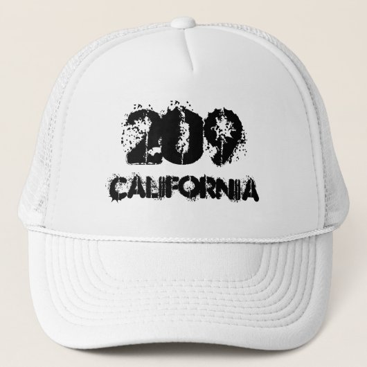 カリフォルニア209市外局番 キャップ (正面)