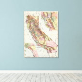 カリフォルニア2 キャンバスプリント (インサイチュ (ウッドフロア))