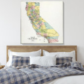 カリフォルニア3 キャンバスプリント (インサイチュ (寝室))