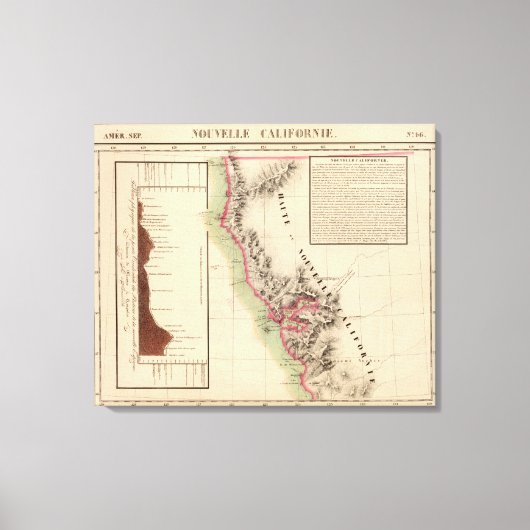 カリフォルニア46 キャンバスプリント (正面)