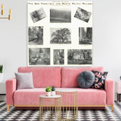 カリフォルニア4 キャンバスプリント (インサイチュ (リビング))