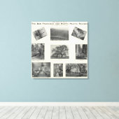 カリフォルニア4 キャンバスプリント (インサイチュ (ウッドフロア))