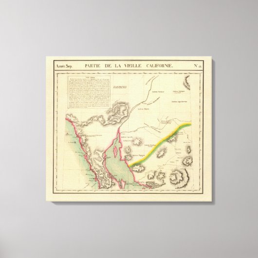 カリフォルニア53 キャンバスプリント (正面)