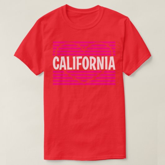 カリフォルニア6 Tシャツ (デザイン正面)