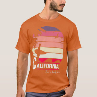 カリフォルニア70sサマーサーフビーチデザインアメージングGi Tシャツ