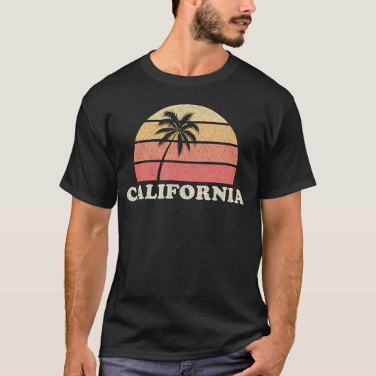 カリフォルニア70Sスローバック Tシャツ (正面)