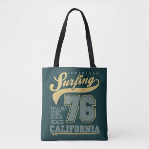 カリフォルニア76をサーフするLongboard トートバッグ