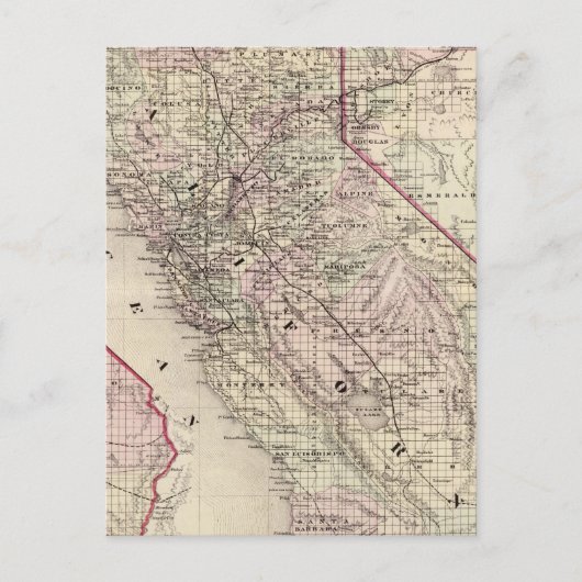 カリフォルニア7 ポストカード (正面)