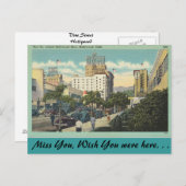 カリフォルニア、つる植物通り、ハリウッド ポストカード (正面/裏面)