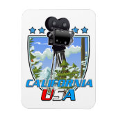 カリフォルニア アメリカ マグネット (縦)