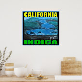 カリフォルニア・インディカ ポスター (キッチン)