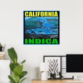 カリフォルニア・インディカ ポスター (ホームオフィス)