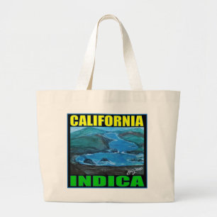 カリフォルニア・インディカ ラージトートバッグ