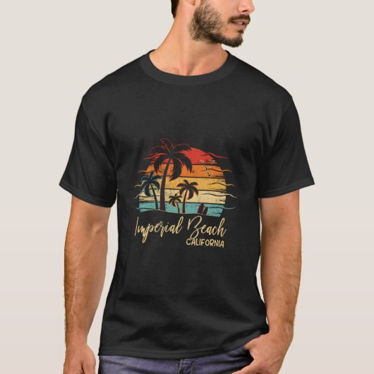 カリフォルニア インペリアルビーチ Tシャツ (正面)
