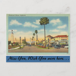 カリフォルニア、ウェストウッドビレッジ ポストカード