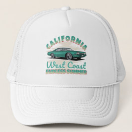 カリフォルニア ウエストコースト ビンテージカー キャップ