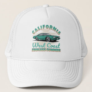カリフォルニア ウエストコースト ビンテージカー キャップ