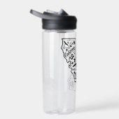 カリフォルニア ウォーターボトル (右面)