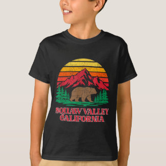 カリフォルニア オリンピックバレー グリズリーベア ヴィンテージ Tシャツ